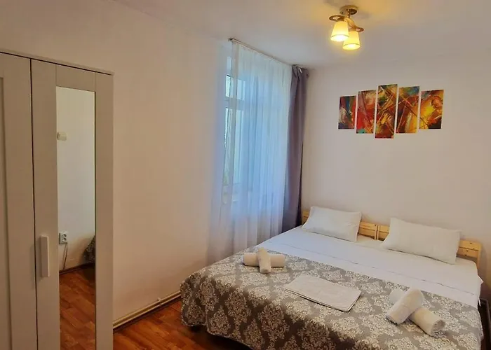 Quarto em Acomodações Particulares Stephanie Apartment-centru Civic